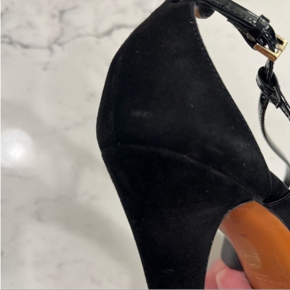 GUCCI Betty Suede High Heel Platform Sandals
Black
Size 39.5 EU - Picture 14 of 14